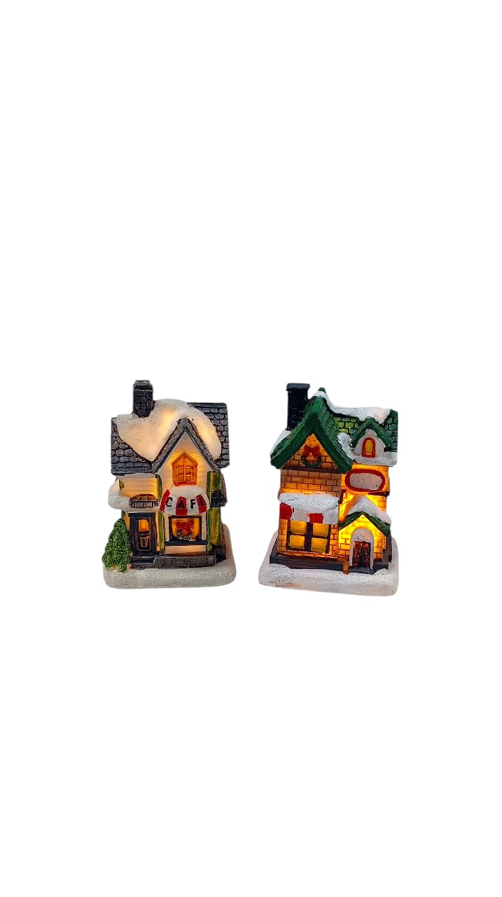 CASITAS POLY C/LUZ 5.5X7.5