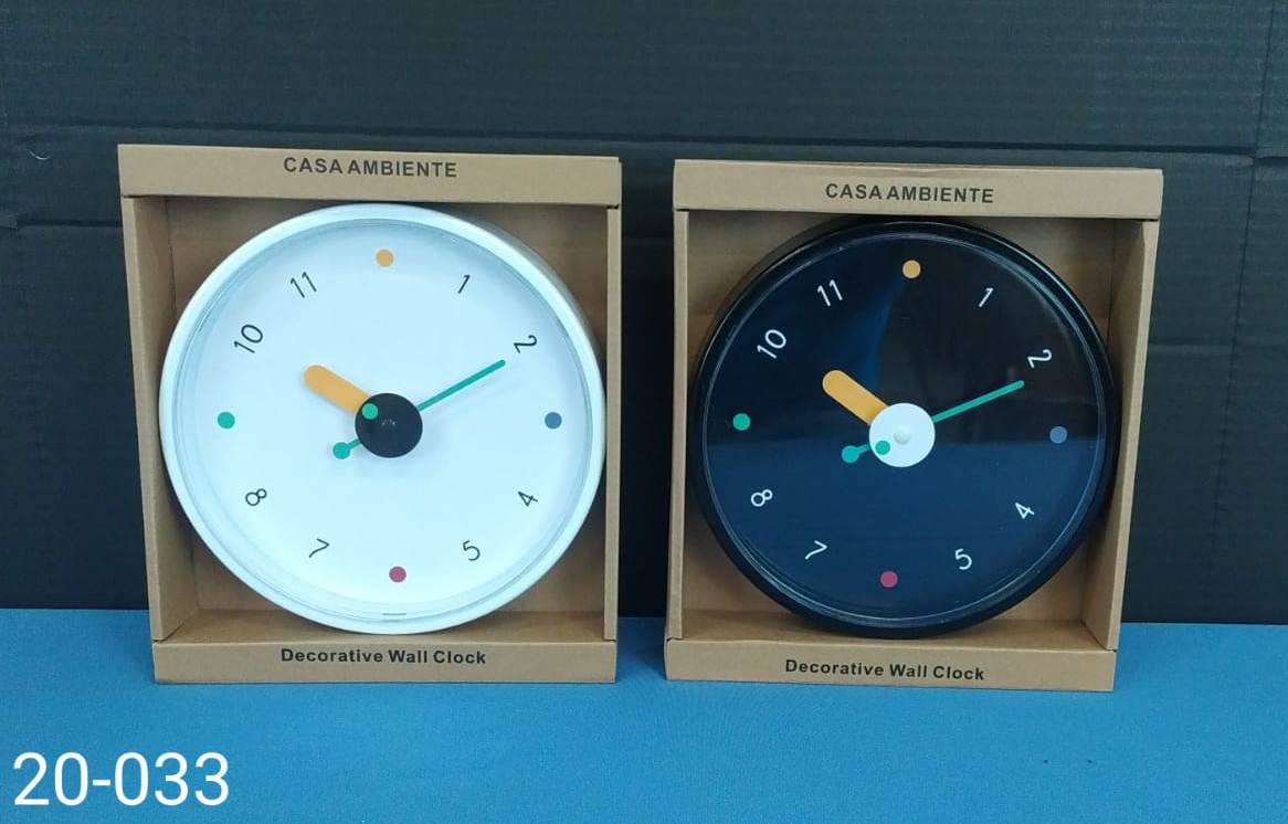 RELOJ DE PARED 20cm MODERNO