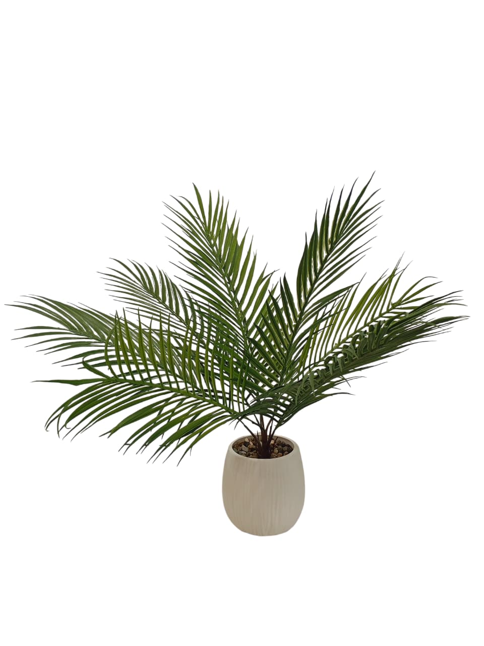 MACETA CON PALMA 50 CMS.