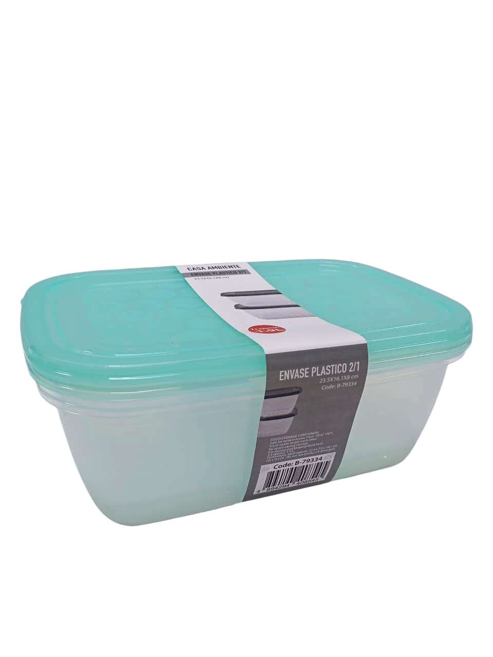ENVASE PLASTICO 2/1 -3 COLORES
