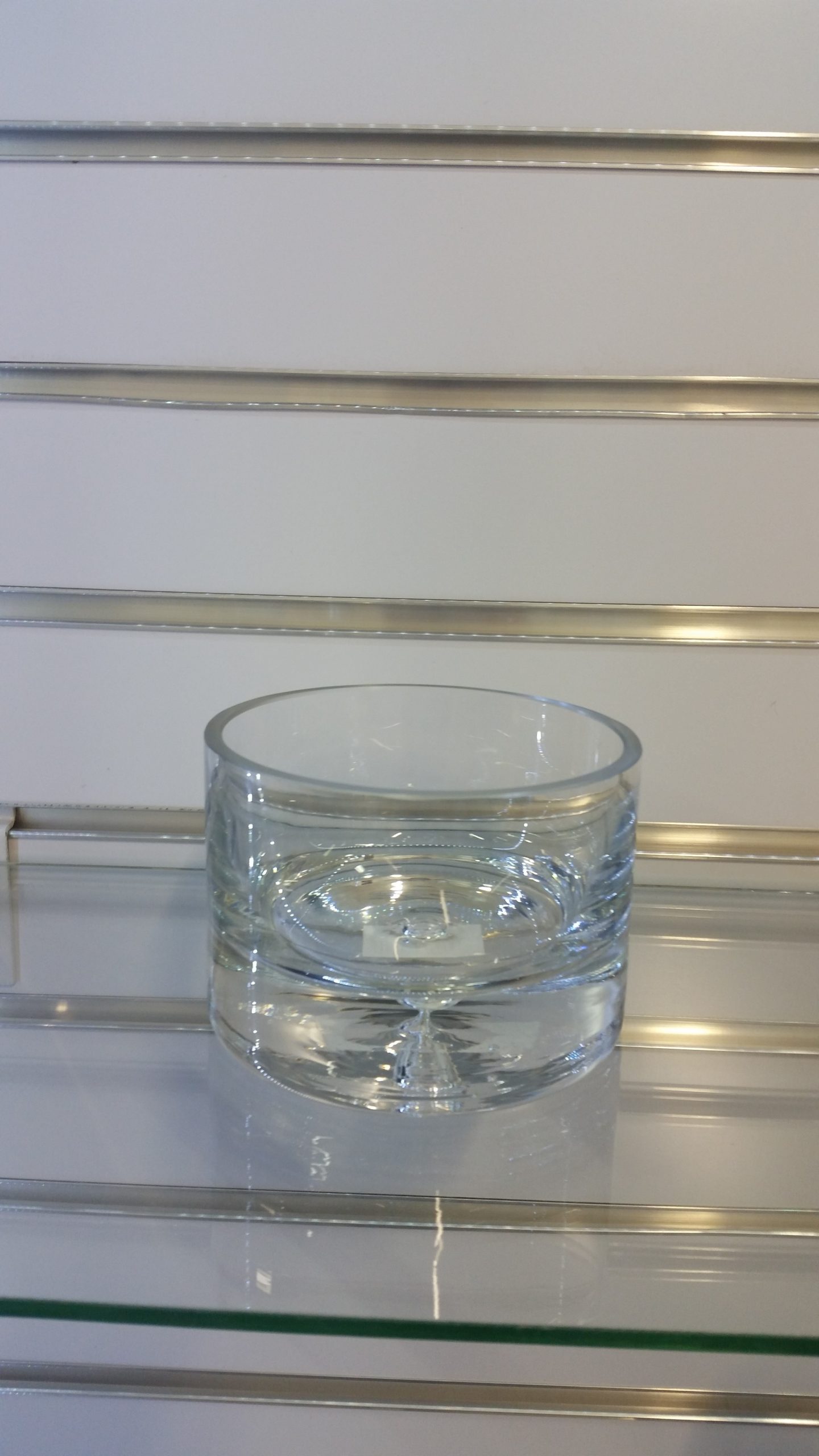 CANDELABRO VIDRIO 12X8 CM