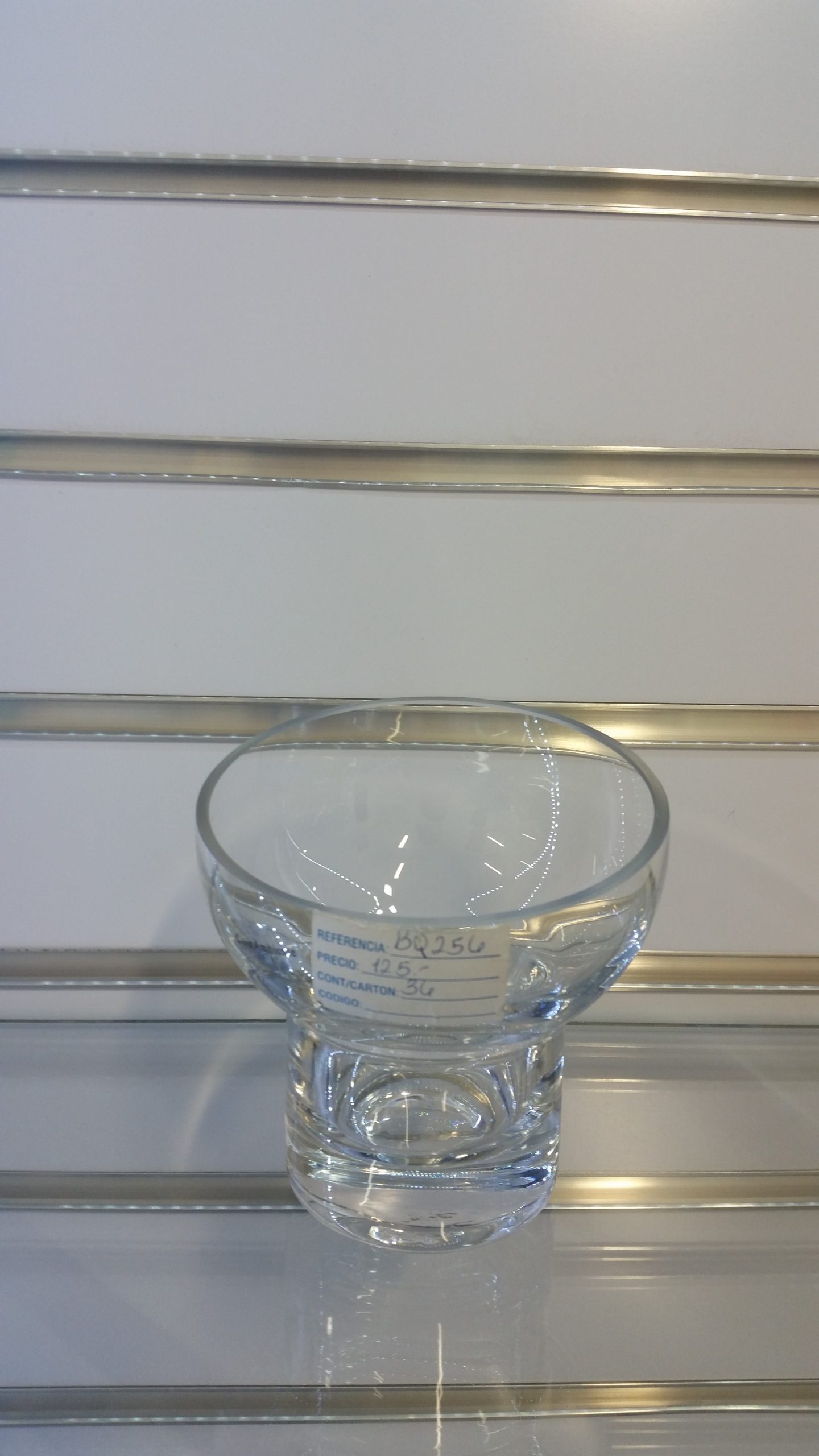 CANDELABRO VIDRIO 11x11 CMS