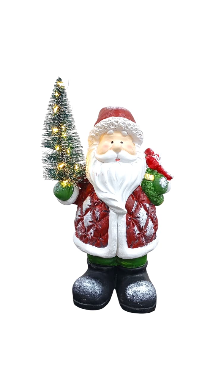 POLY SANTA/ARBOLITO C/LUZ 17X2