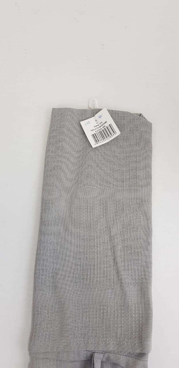 TOALLA DE COCINA 50X70CM GRIS