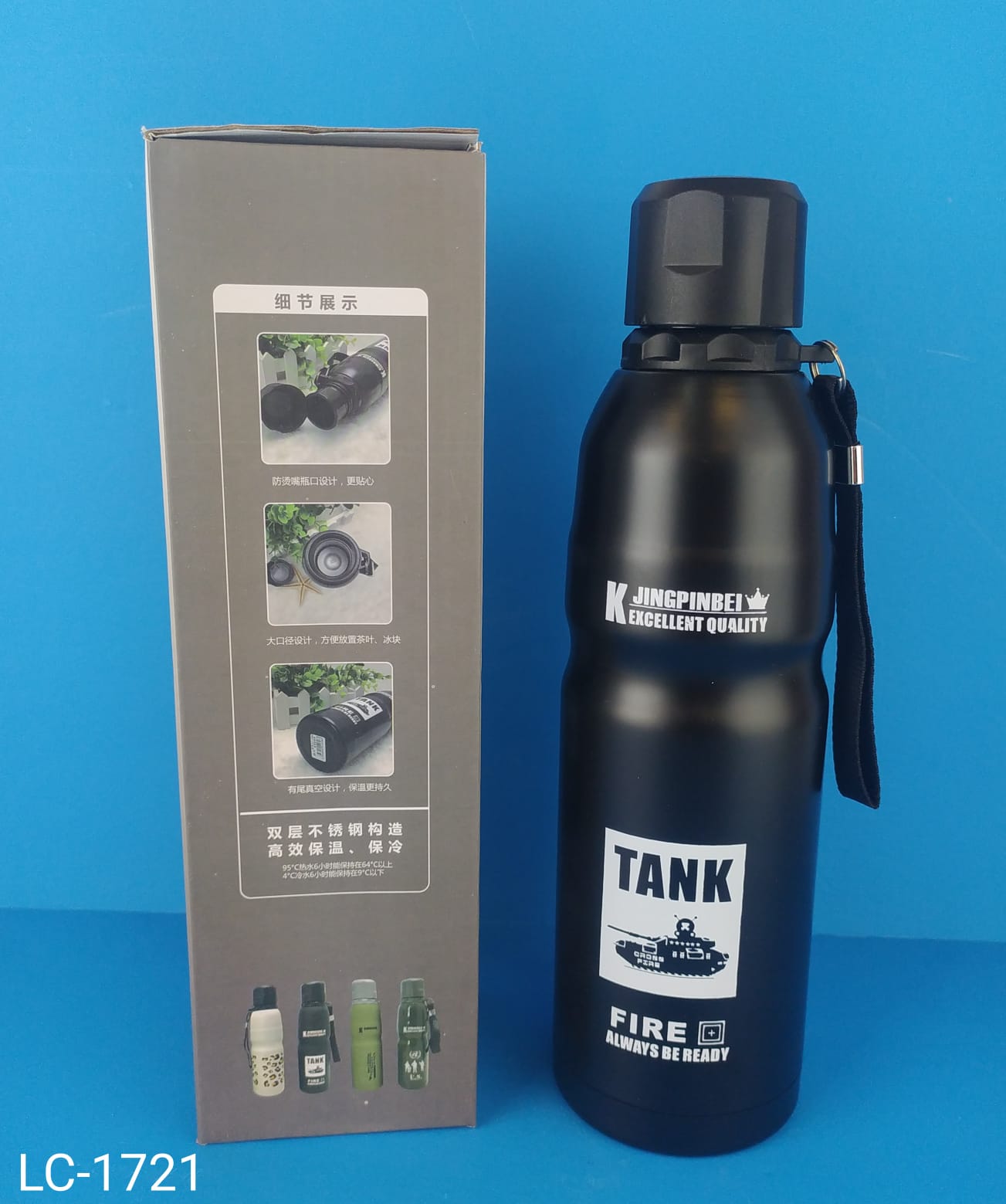 BOTELLA A/INOX 750CC COLORES