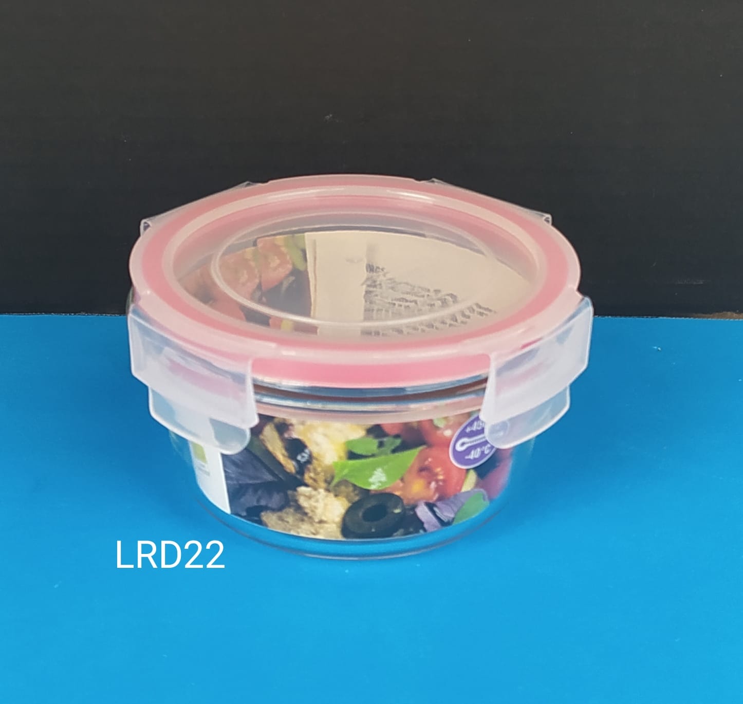 Fuente refractaria redonda 0.35 L