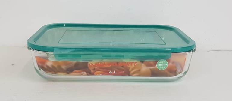 FUENTE C/TAPA TRANSP.VERDE 4L