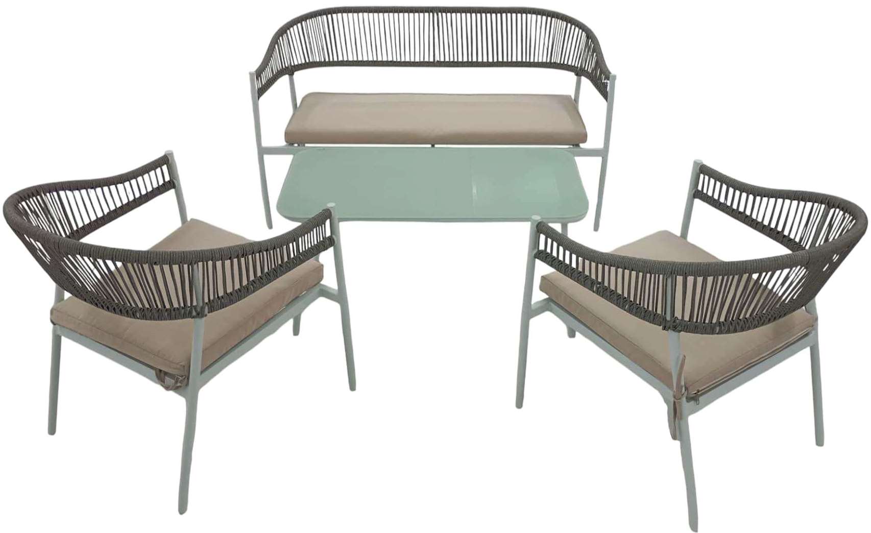 JGO EXTERIOR ALUM.4/1 GRIS