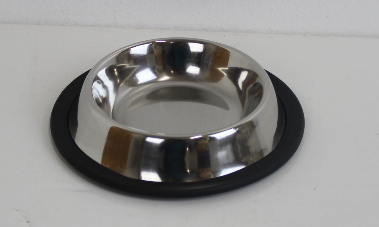 BOWL ACERO INOX.P/GATOS 15.5CM