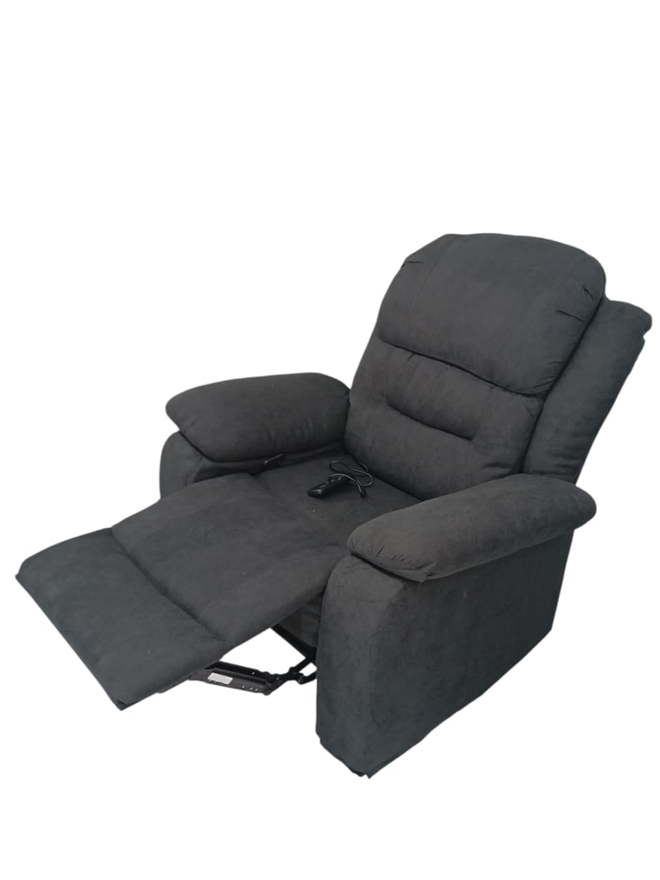 SILLON RECLI. MANUAL LINO GRIS