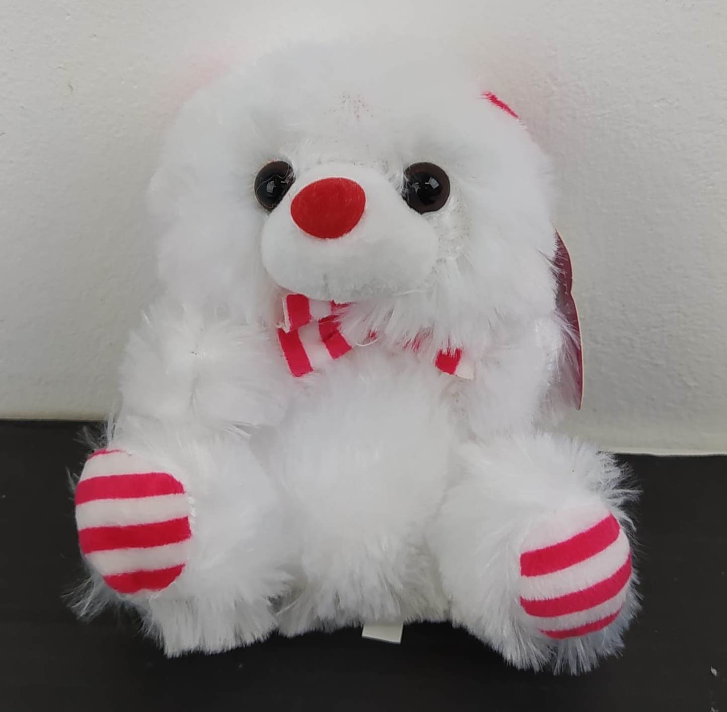 Peluche 15 cm con corbata, 2 colores surtidos