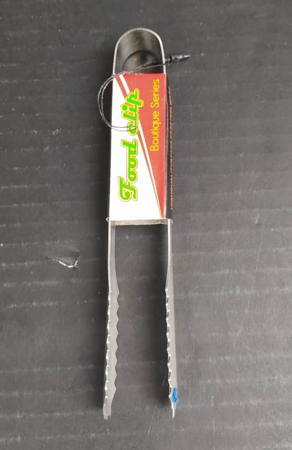 Pinza para hielo de acero inoxidable 6"