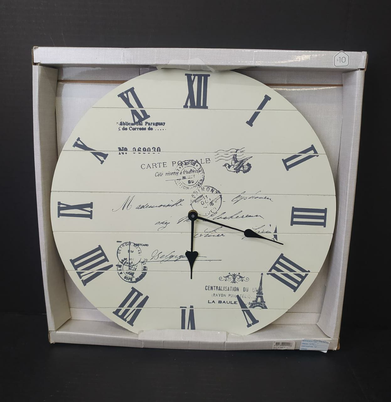 Reloj MDF 40 cm