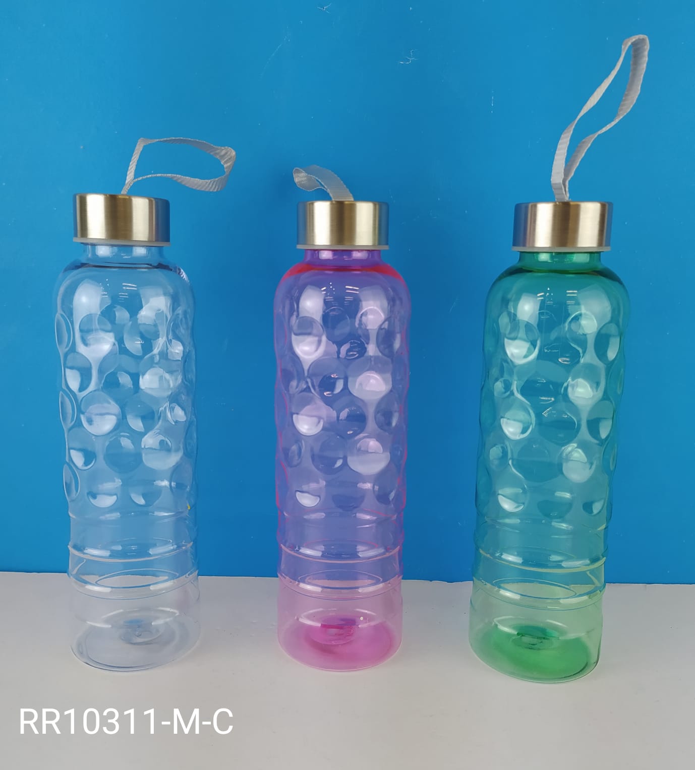 BOTELLA PLAST 550 T/INOX COL/T