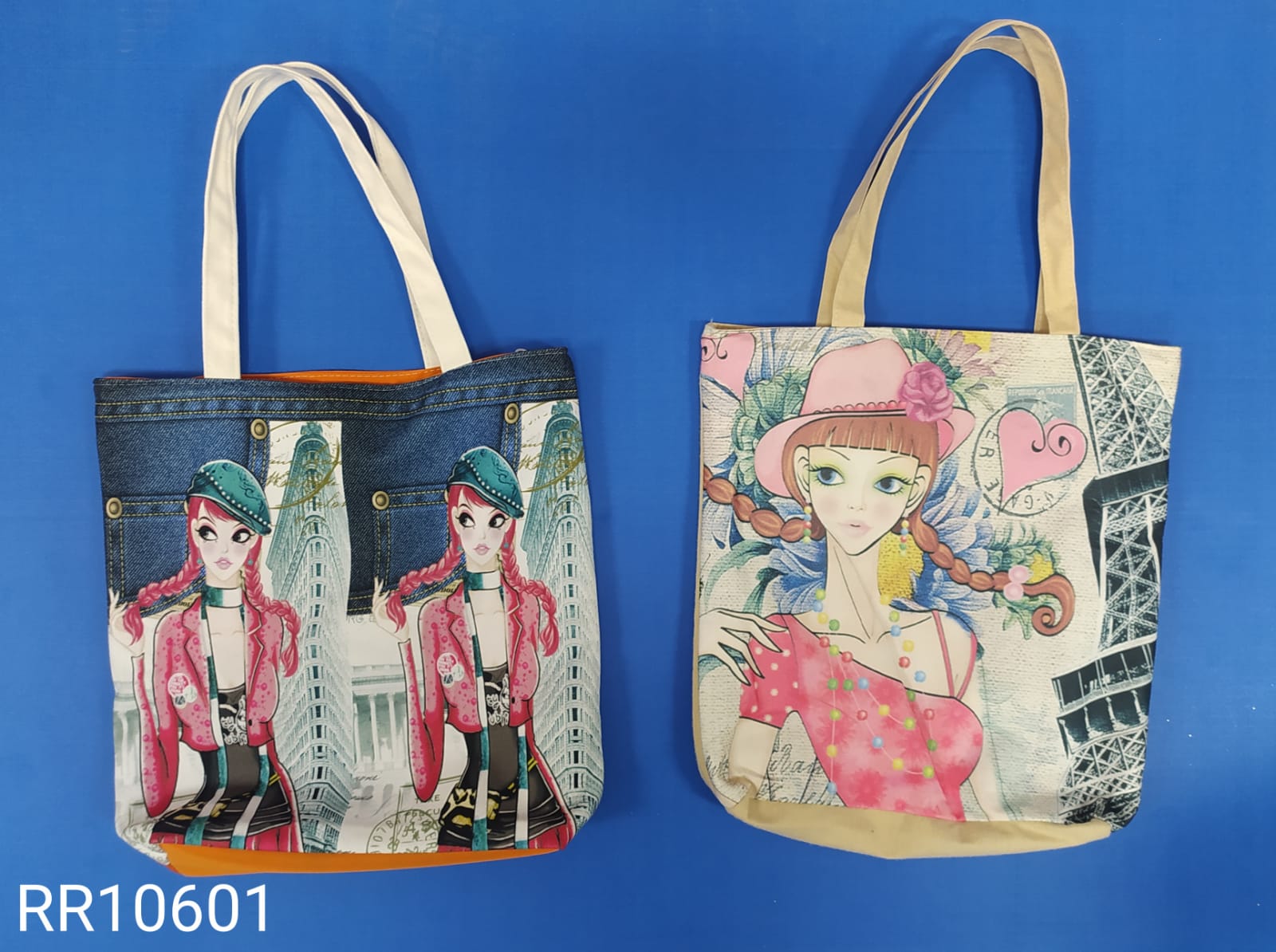 SHOPPING BAG CANVAS 60X36CMS.