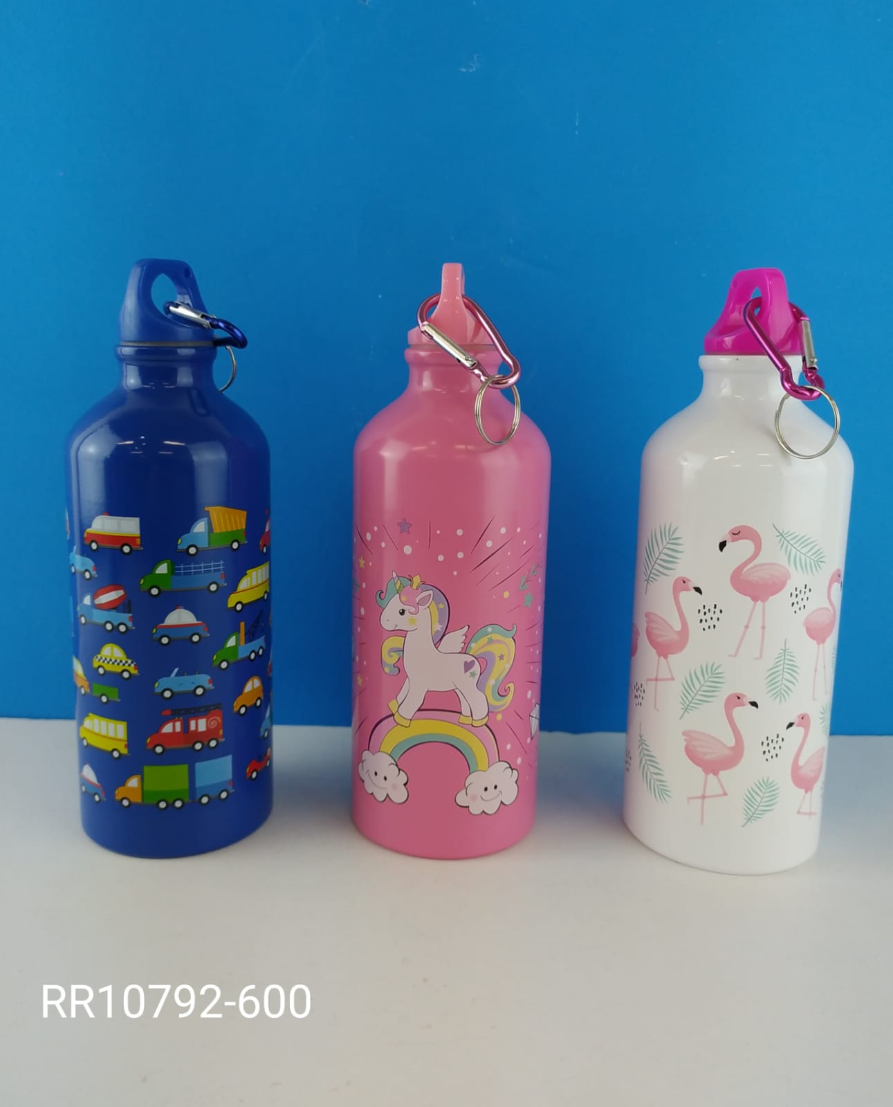 BOTELLA ALUM 600CC ESTAMPADA