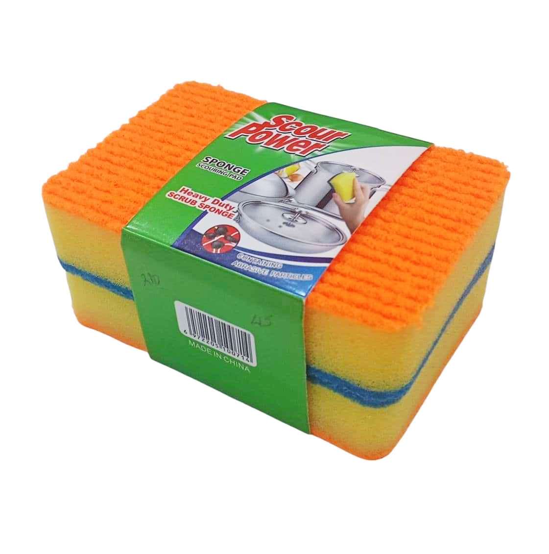 ESPONJAS P/FREGAR 2/1 12X8X2.7