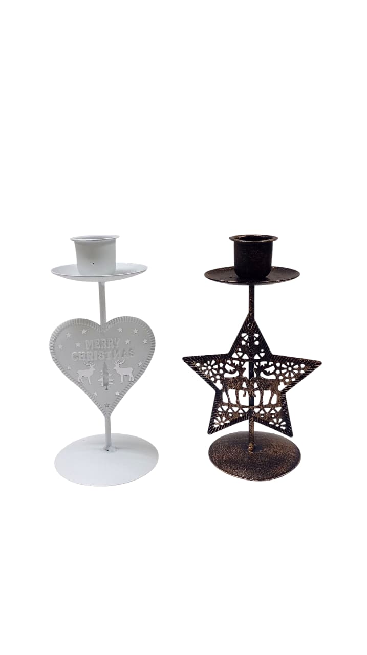 CANDELABRO NAVIDAD P/VELA