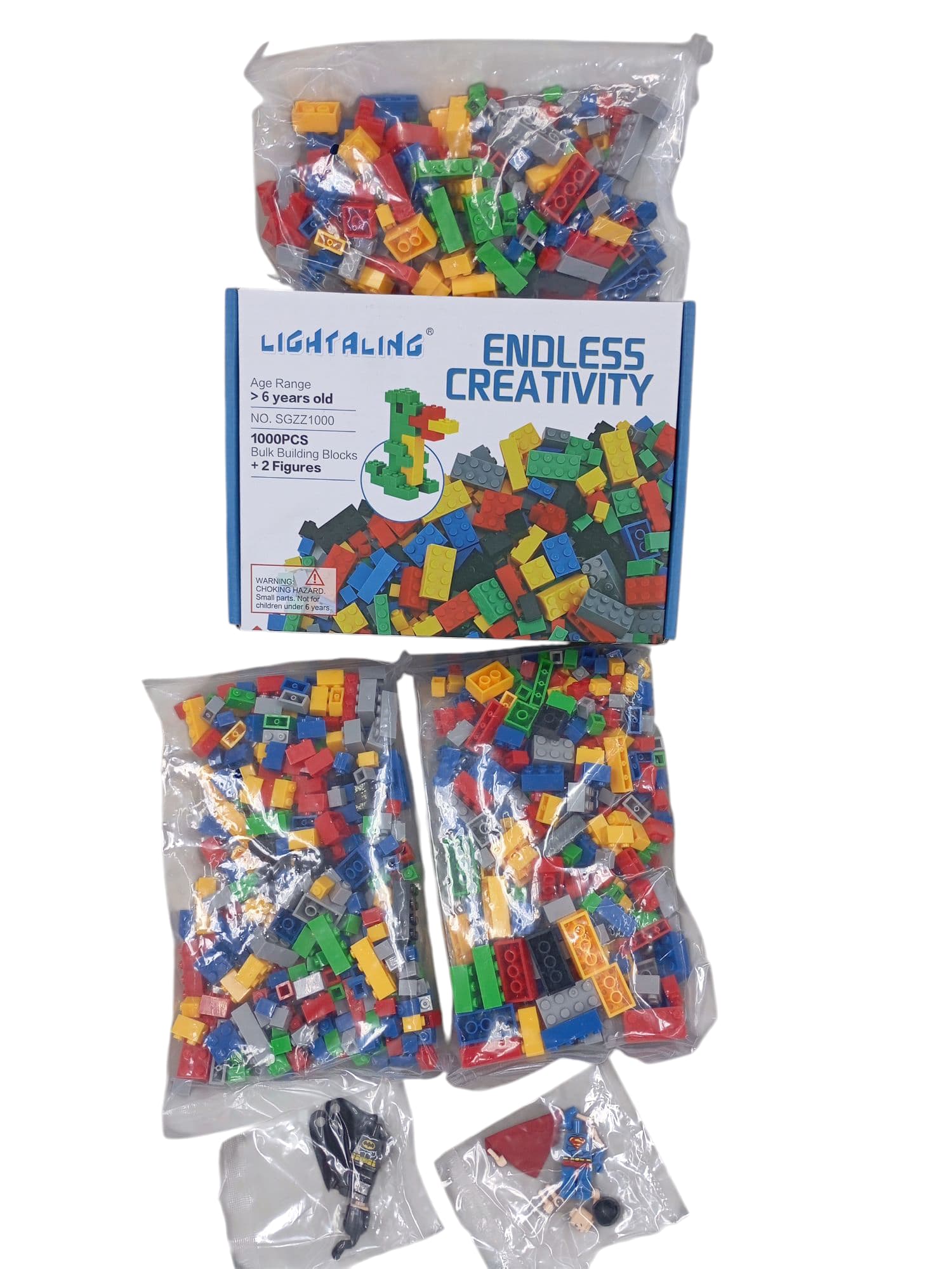 EDUCATIVOS BLOQUES 1000 PCS.