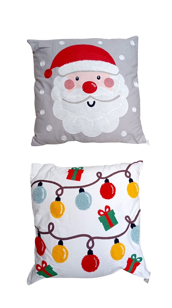 Cojines navideños con relleno 45 x 45 cm, surtidos
