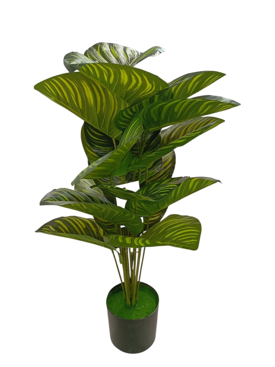 MACETA C/PLANTA 18 HOJAS 74 CM
