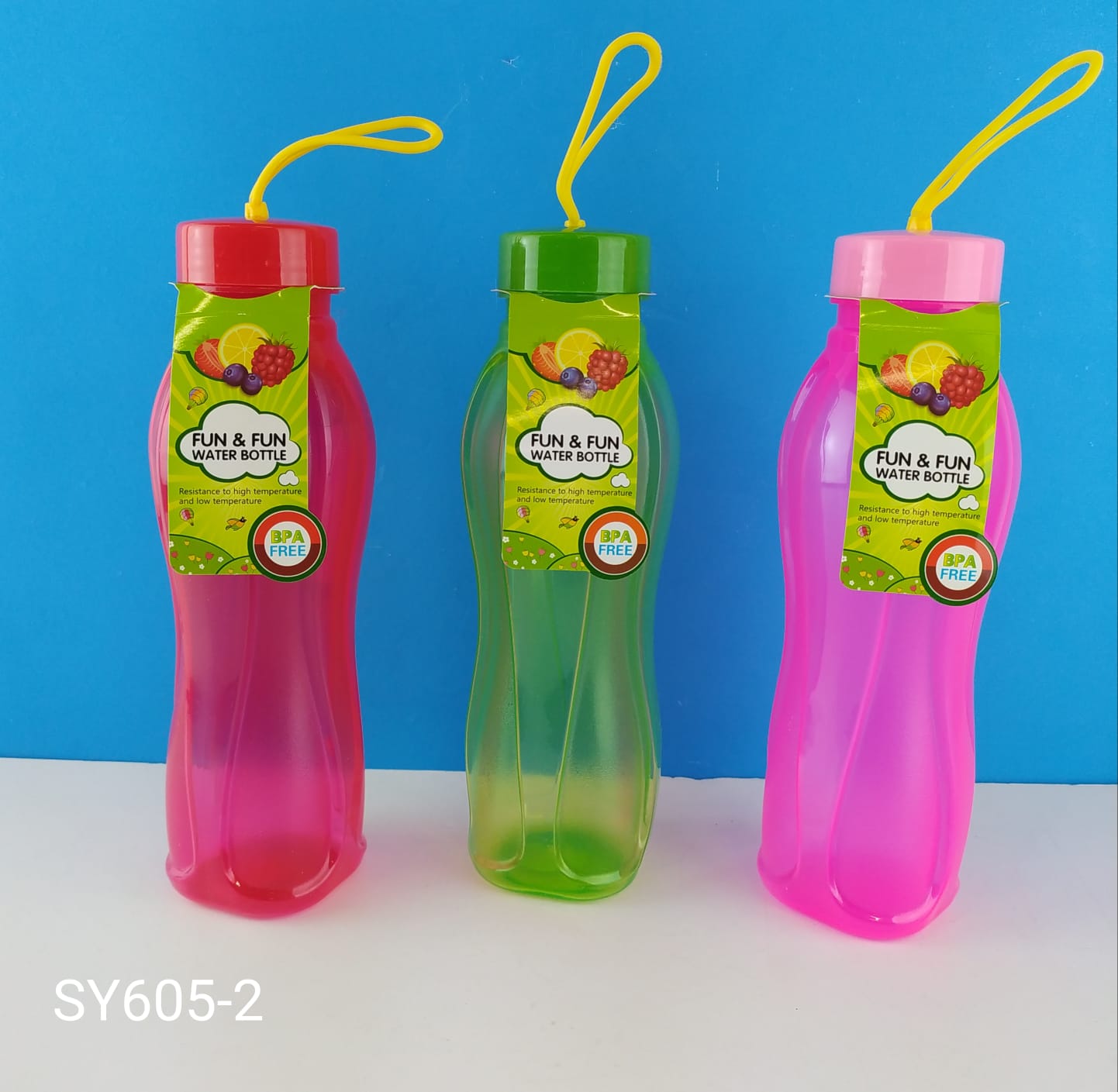 Botella deportiva 800 ml PP, surtida