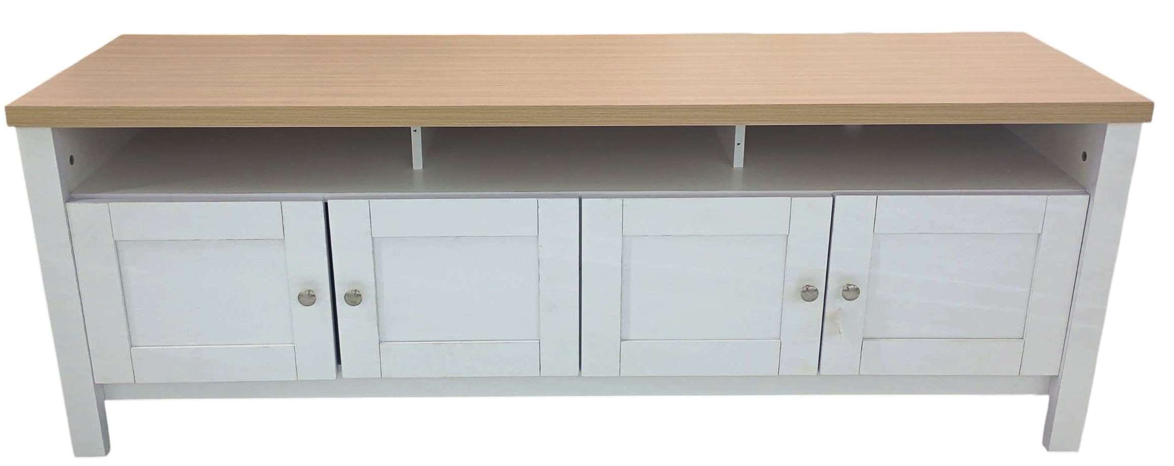 Mesa para TV 4 puertas 170 x 44 x 59 cm