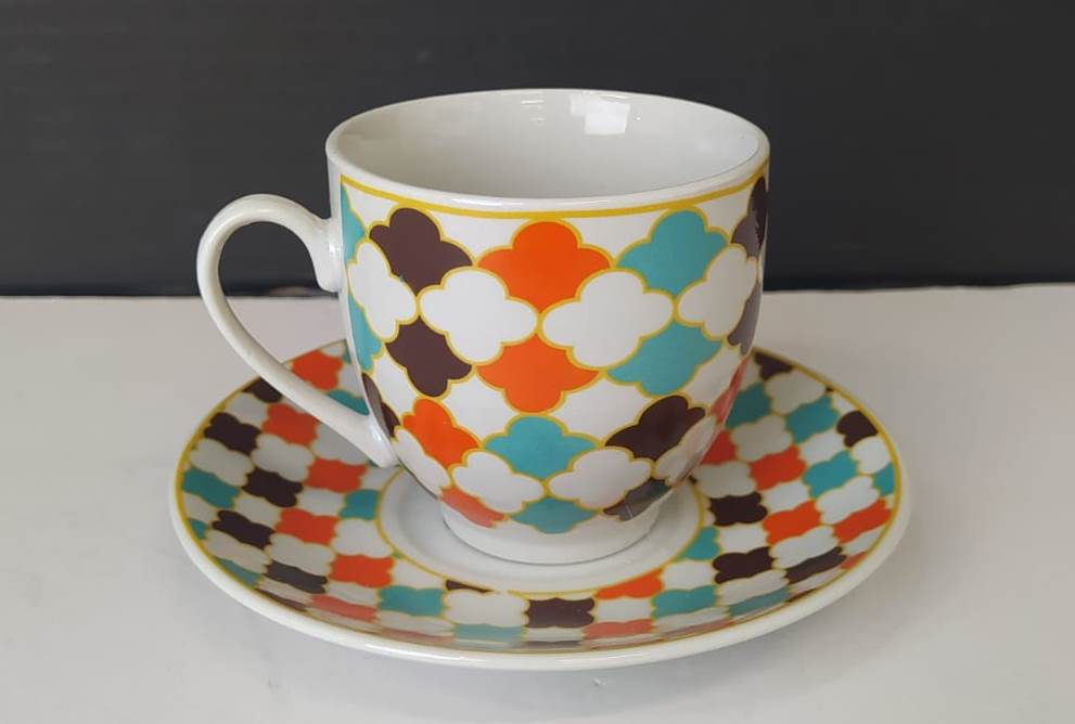 TAZA DE TÉ 200CC ESTAMPADA