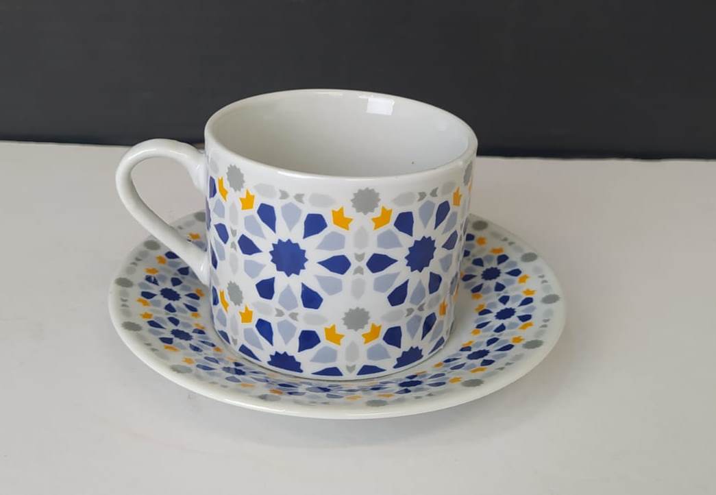 TAZA DE TÉ 150CC ESTAMPADA