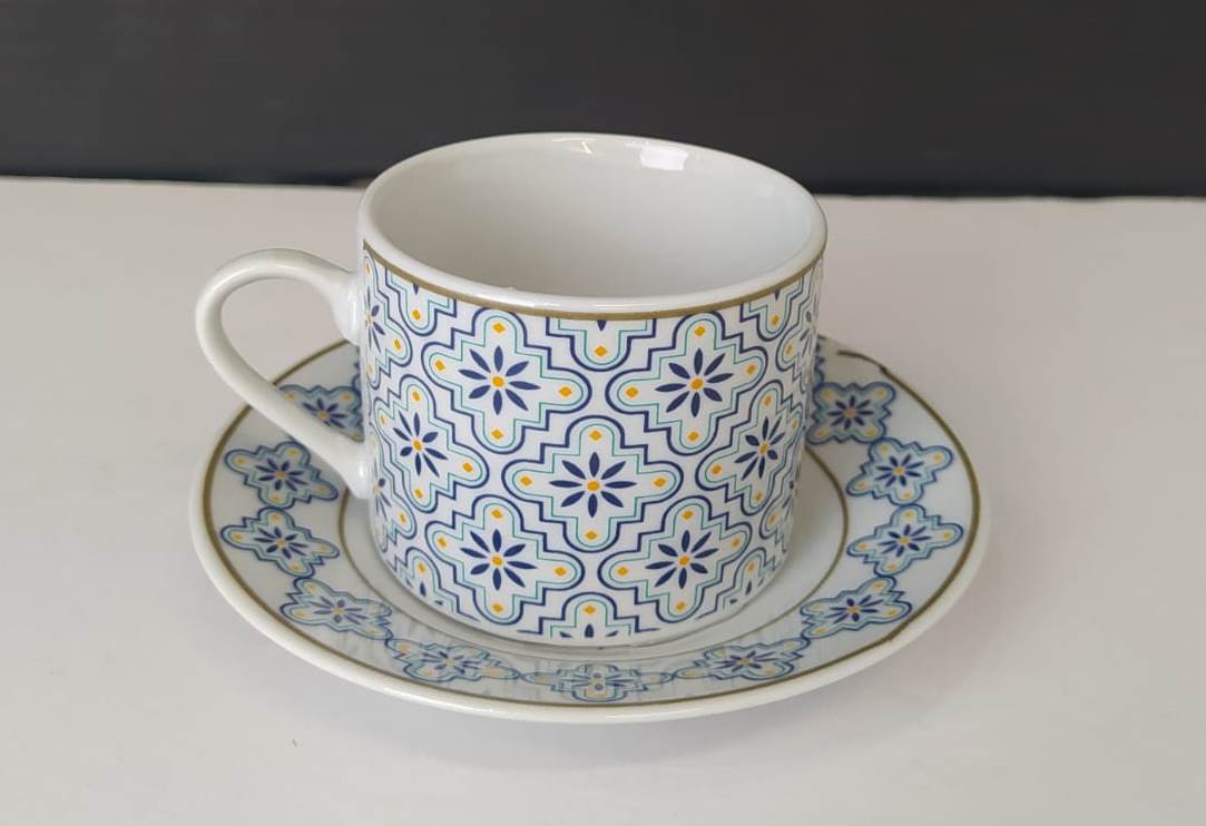 TAZA DE TÉ 150CC ESTAMPADA