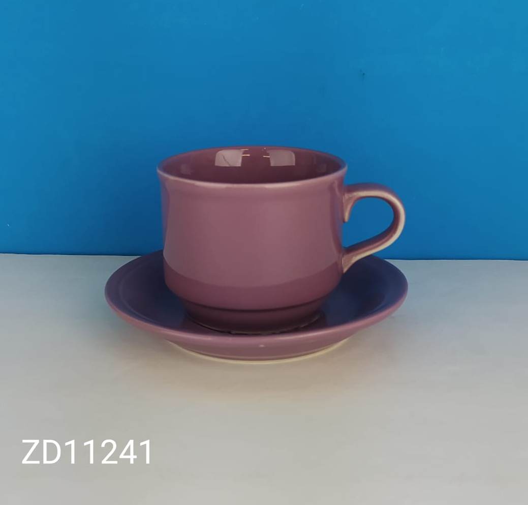 TAZA CAFÉ 220cc MORADA