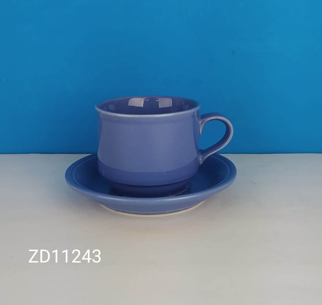 TAZA CAFÉ 220cc AZUL