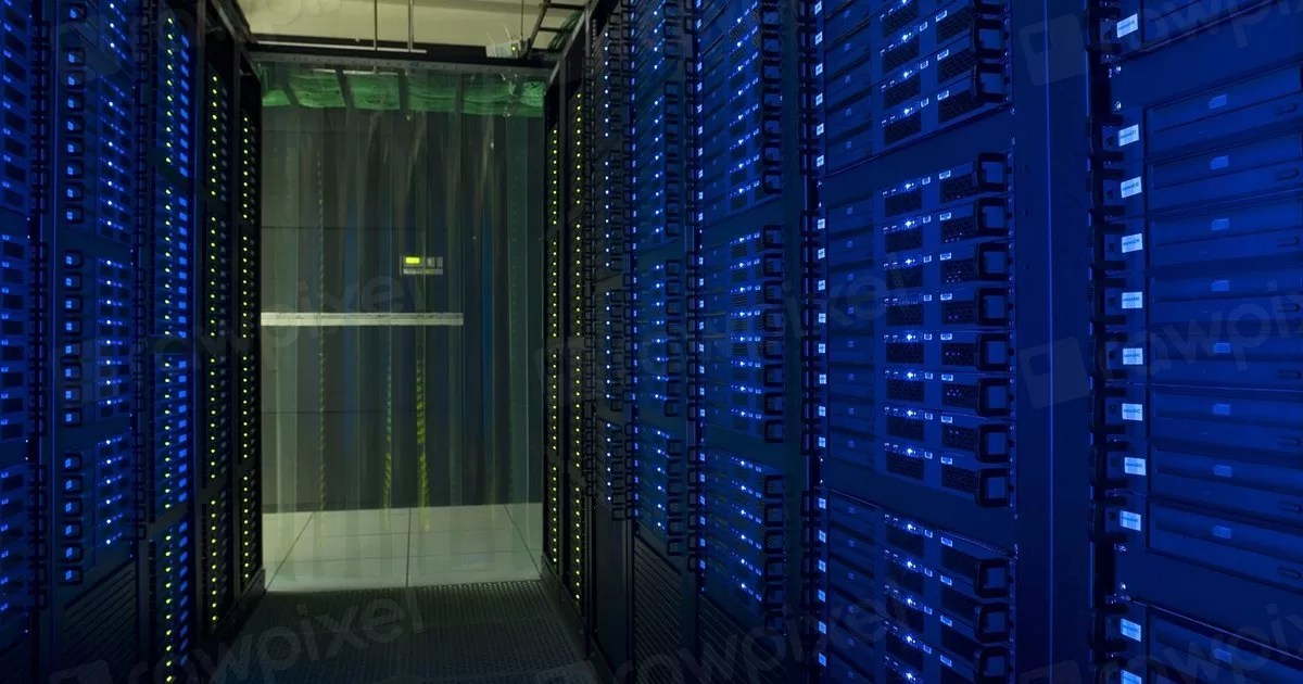 Cable racks at grid computing