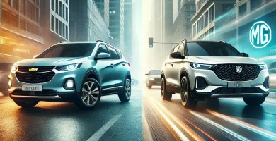 Chevrolet Groove vs MG ZS: Comparativa de rendimiento y tecnología en SUV compactos