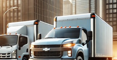 Chevrolet NHR y la Hino Serie 300
