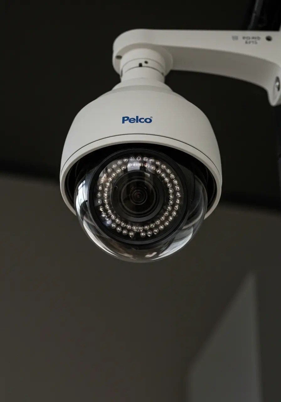 Pelco camera installed by Solo Soft Solutions