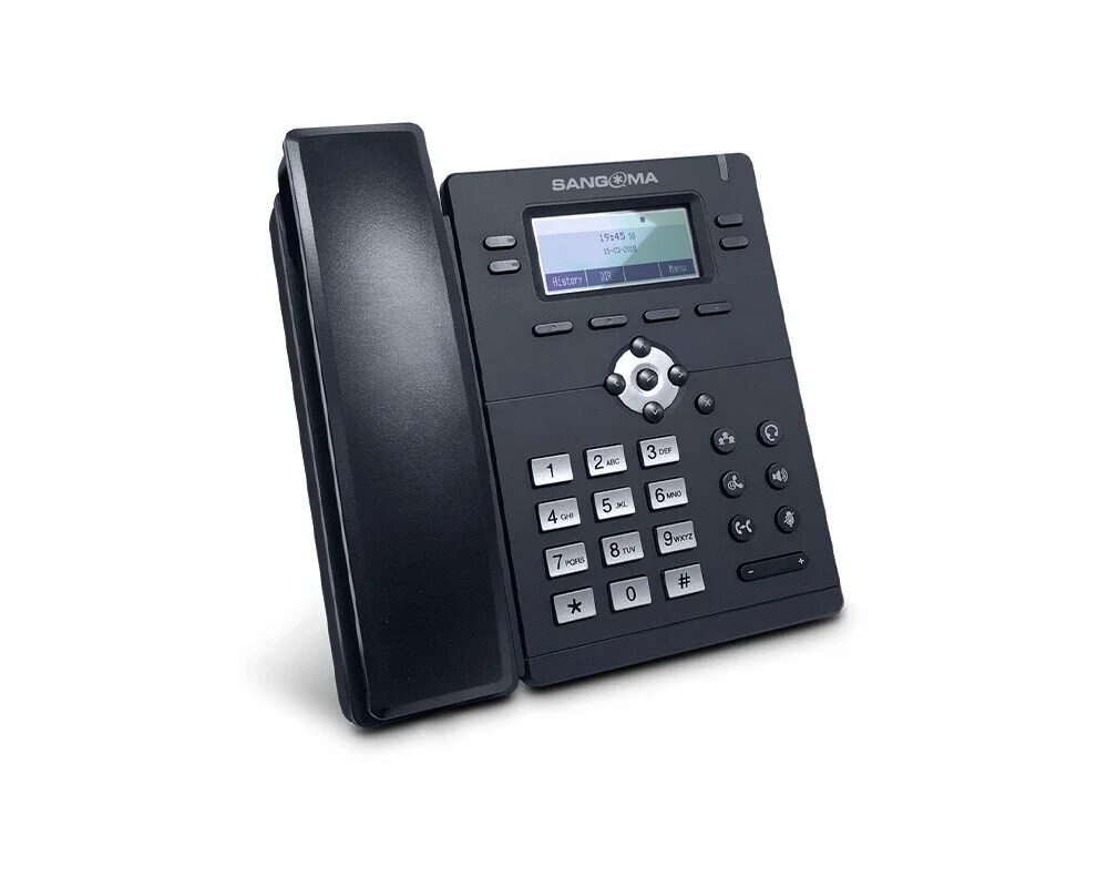 Black-colored Telephone set