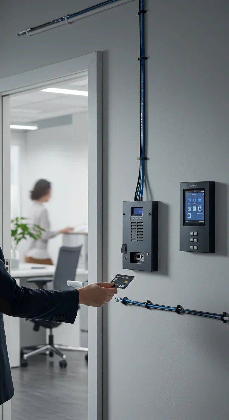 Man using Kantech Access Control