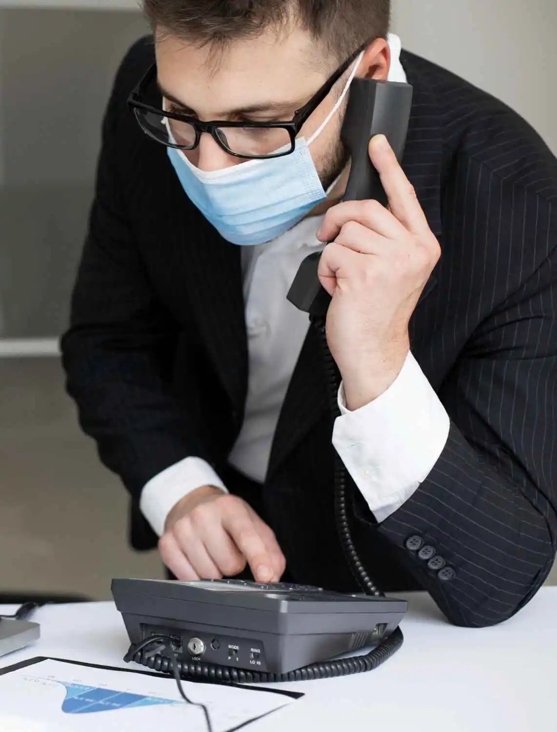 Man is calling from D-Link-IP-Phone
