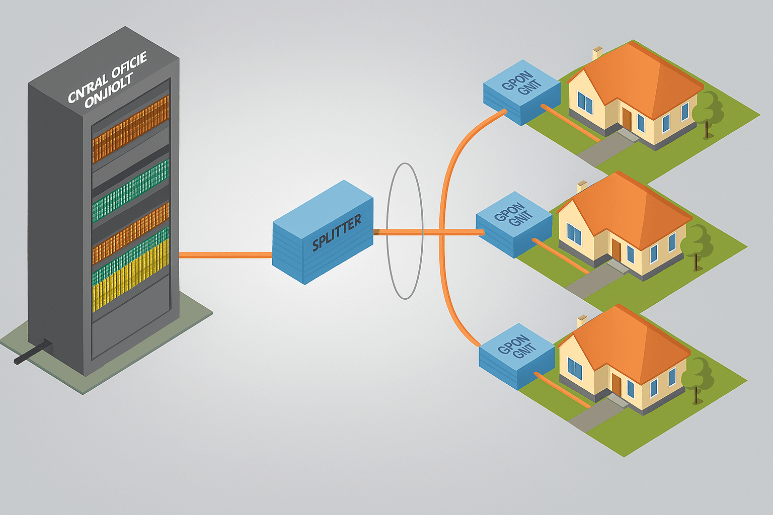 Image of Data Center to Home connections