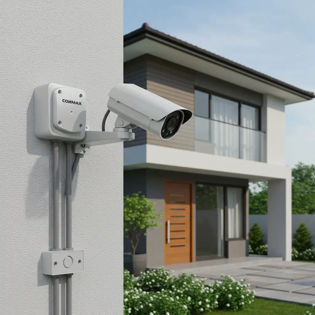 Commax CCTV Camera Installation