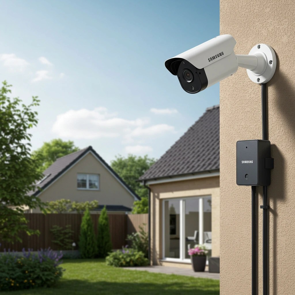 CCTV camera installed by Solo Soft Solutions