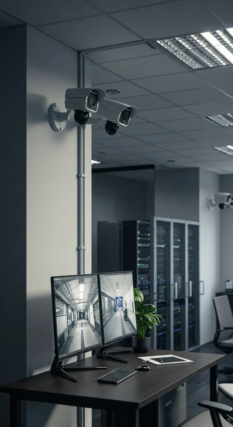 CCTV installation in office