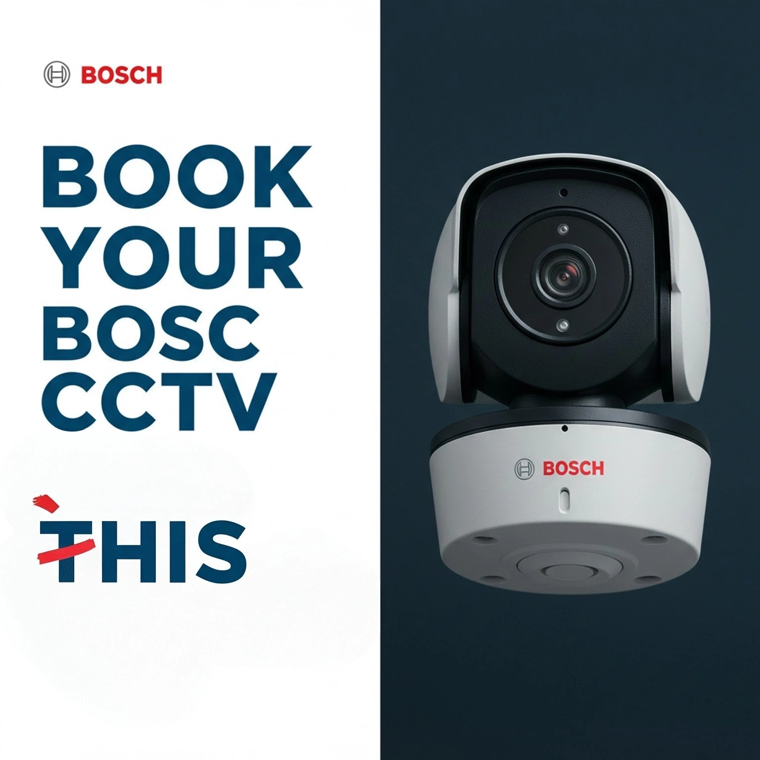Image of Bosch CCTV camera