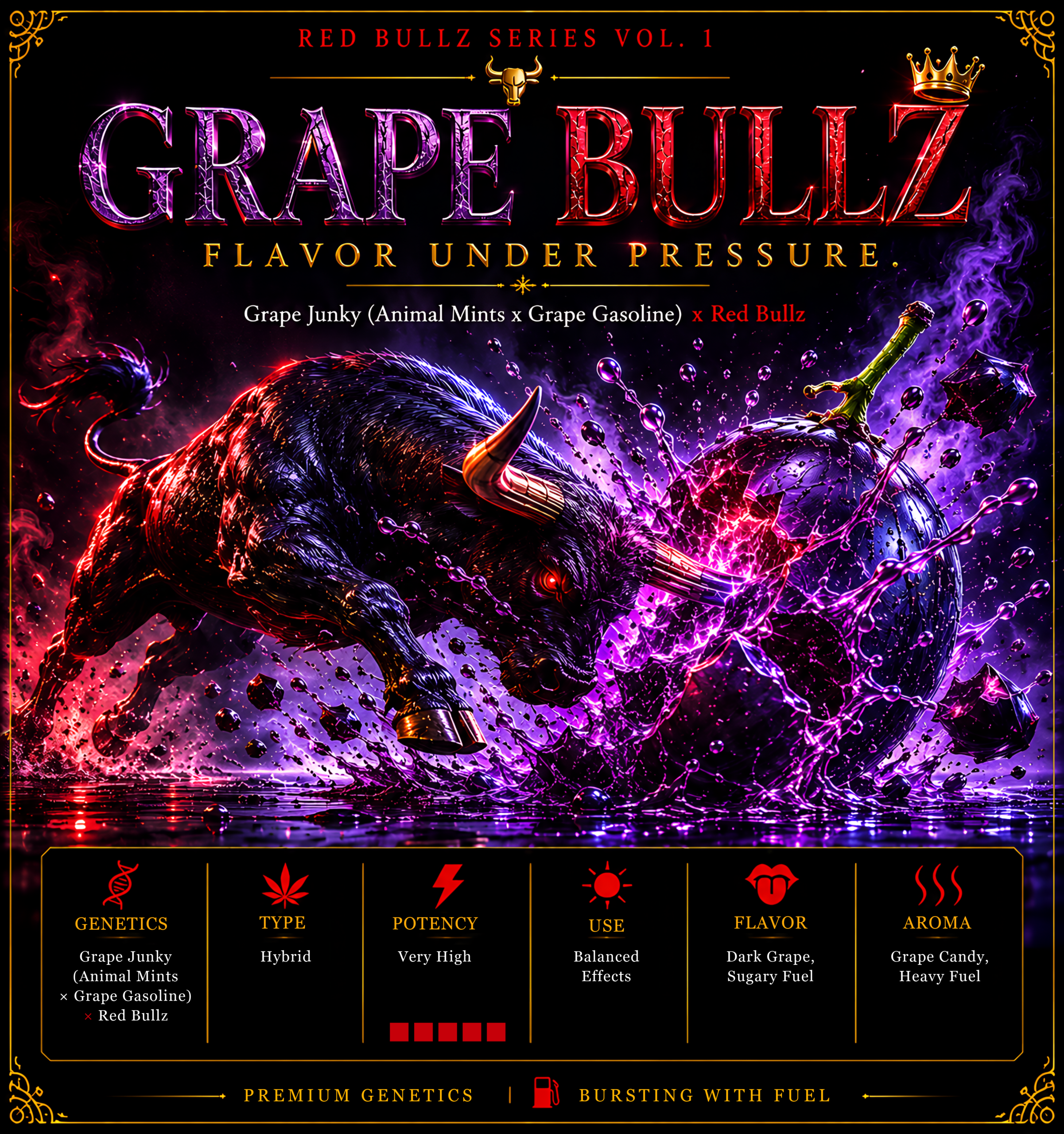 GRAPE BULLZ (GRAPE JUNKY X RED BULLZ) FEM