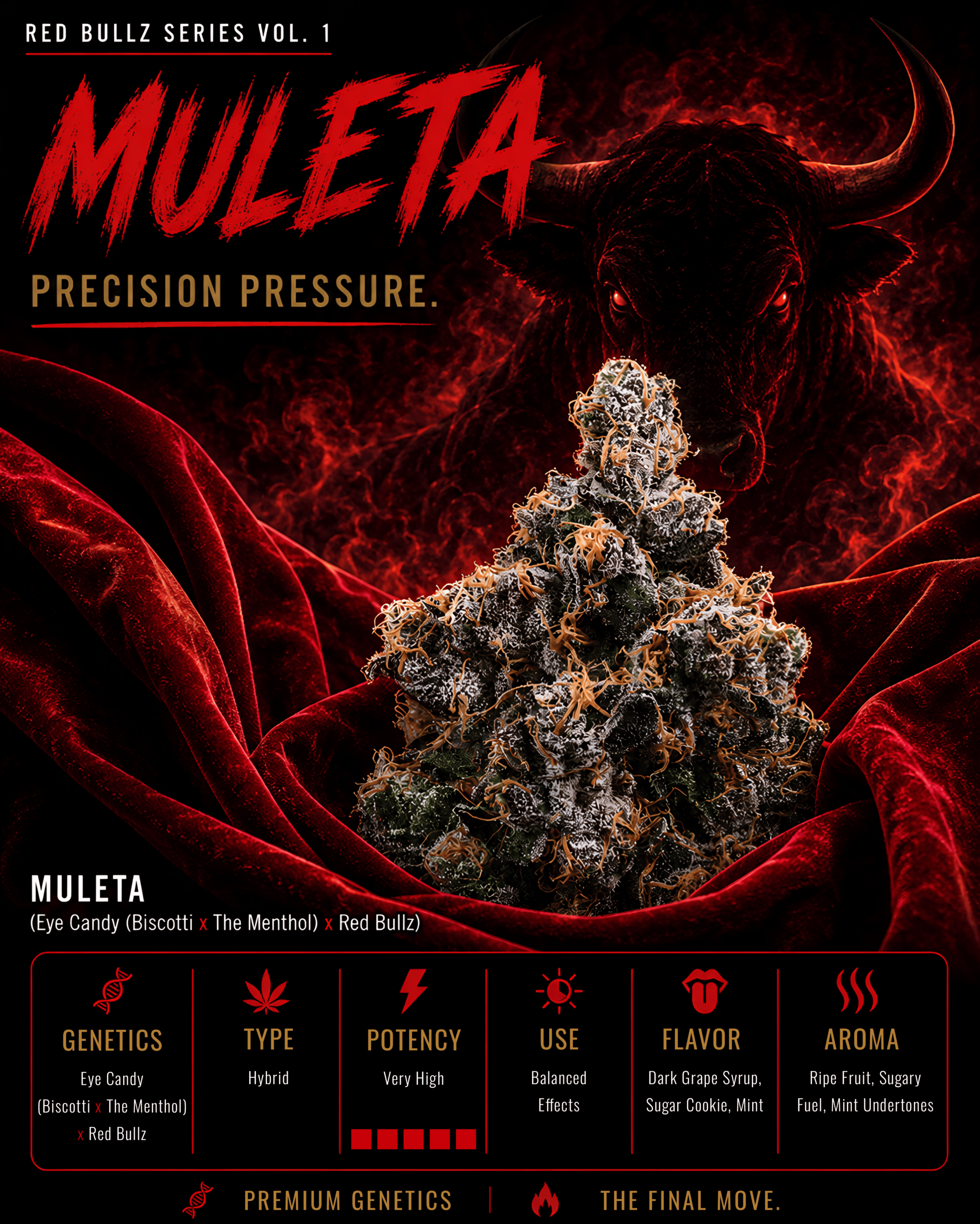 MULETA (EYE CANDY X RED BULLZ) FEM
