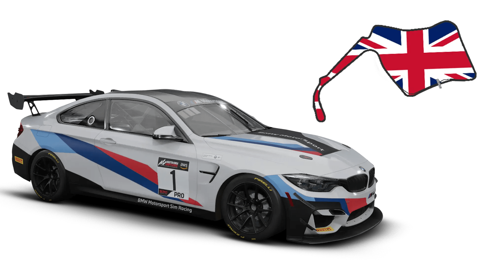 Bmw m4 gt4 acc oulton park setup 1.9