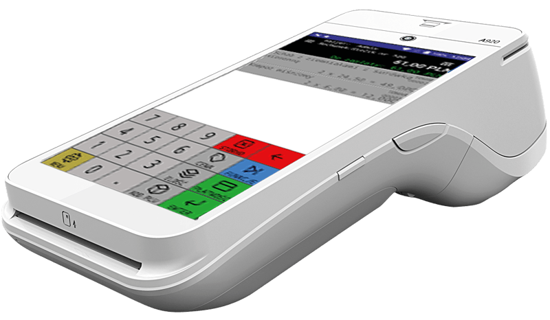 Terminal płatniczy z kasą wirtualną Aclas AC POS_V1
