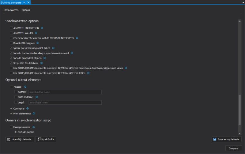 Sql Server Database Compare Tool Apexsql Sql Sql Server Database - High Quality Desktop Ocean Designs | Free Download