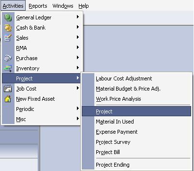 Pencatatan Project Kontraktor Dengan Retensi Solution Center For Accurate Rene